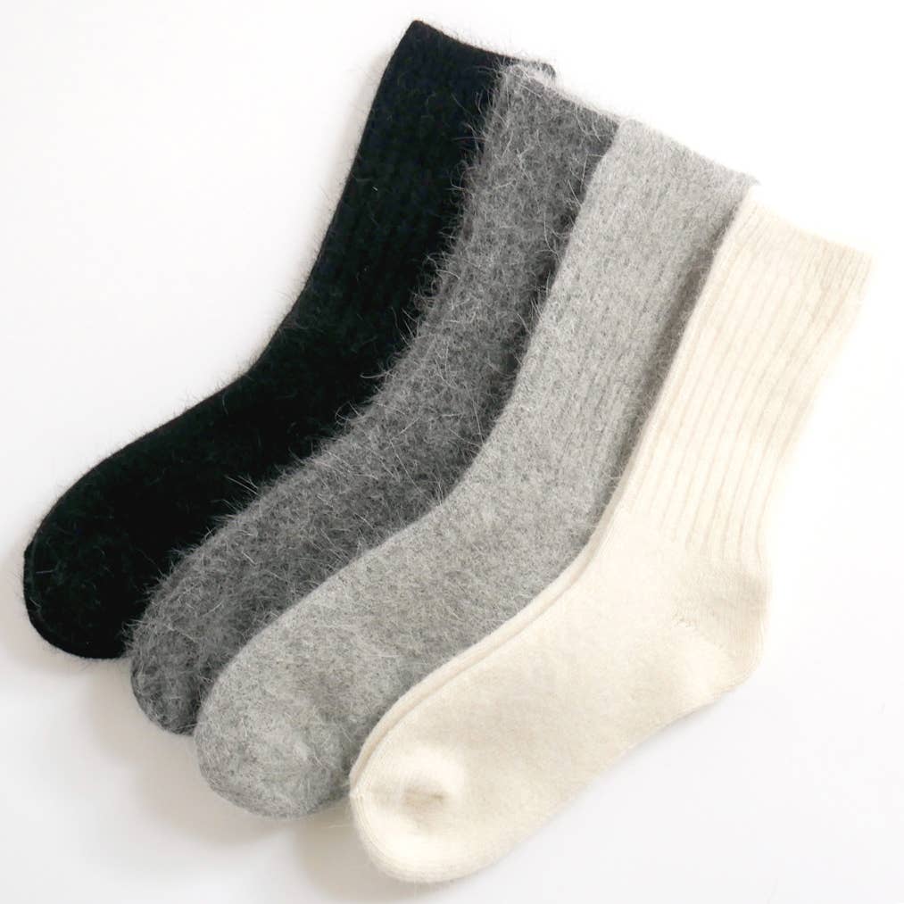 Super Soft Wool Socks | Charcoal