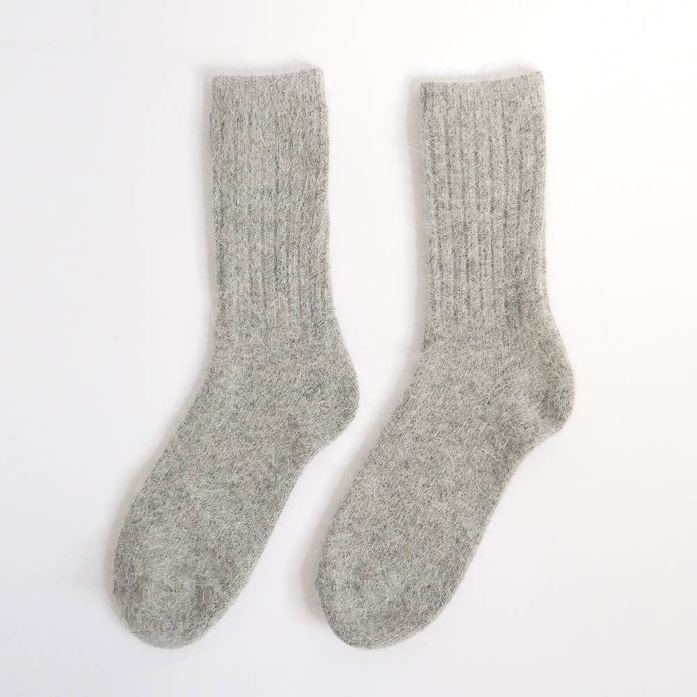 Super Soft Wool Socks | Grey