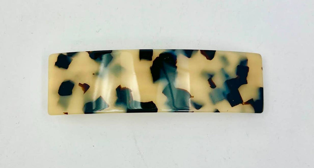 Classic Medium Rectangle French Barrettes: Tokyo