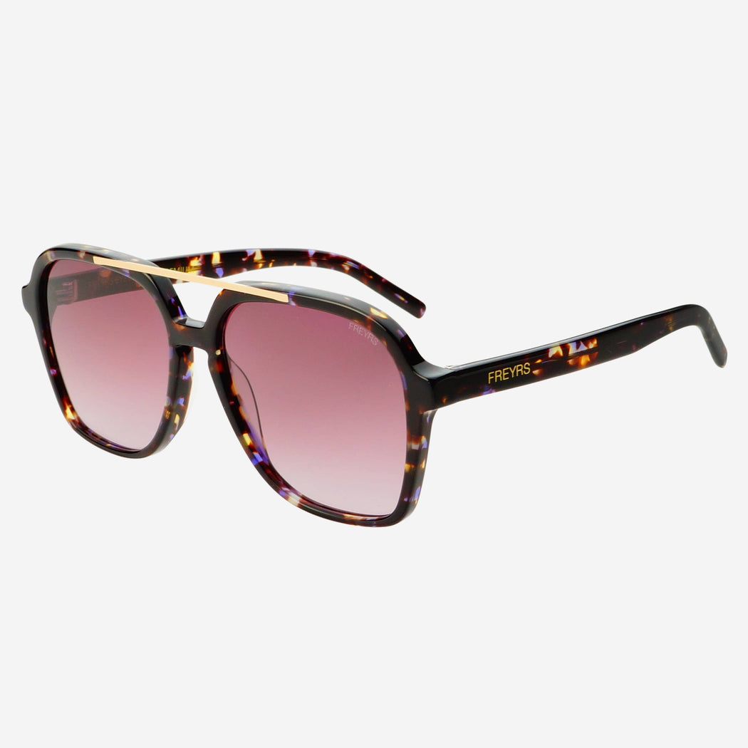 Spencer Unisex Aviator Sunglasses : Lavender