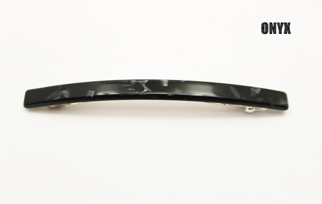 Narrow French Barrettes: Ivory