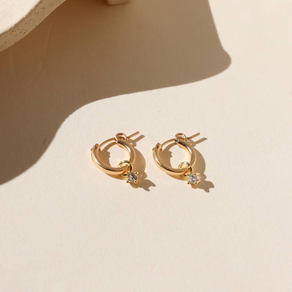 Quinn Hoops | 14k Gold Fill