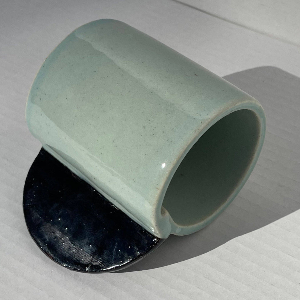 Moon Taza Stoneware Mug | Celadon