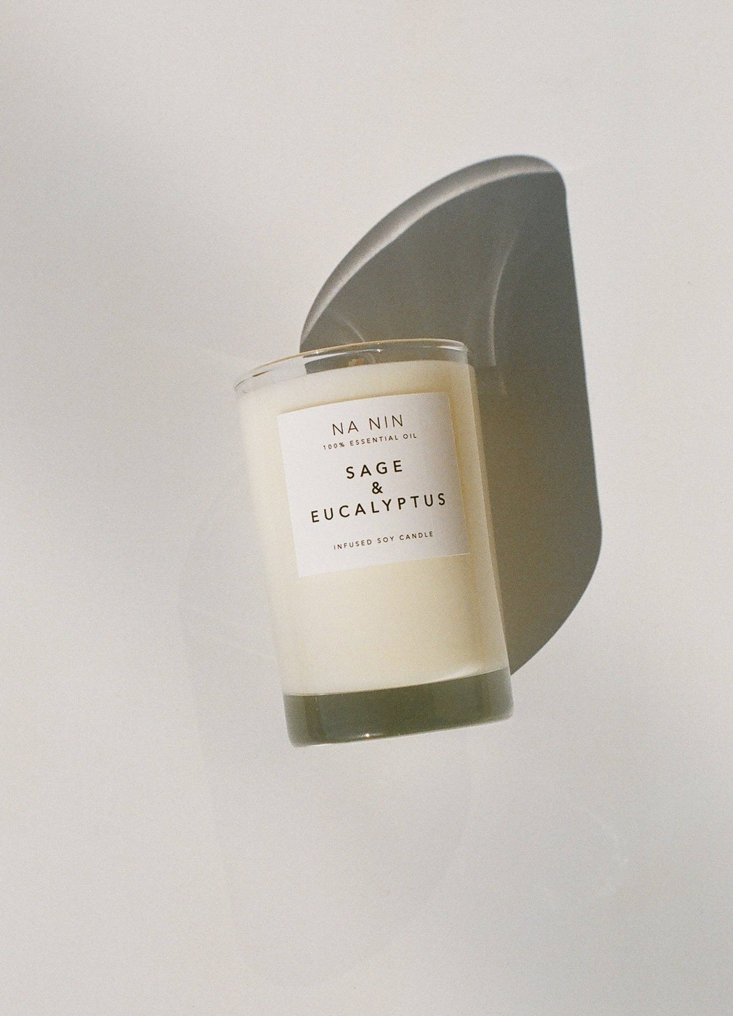 Sage & Eucalyptus Essential Oil 5oz Soy Candle