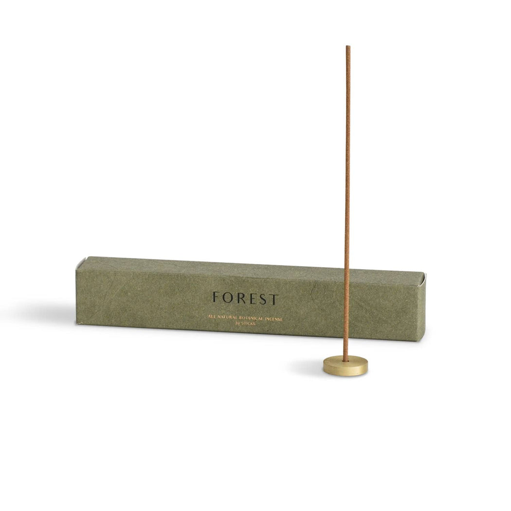 Palo Santo Incense Stick Set  | 30 Sticks & Brass Holder