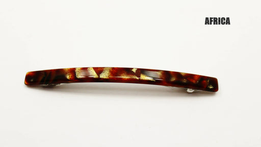 Narrow French Barrettes: Africa