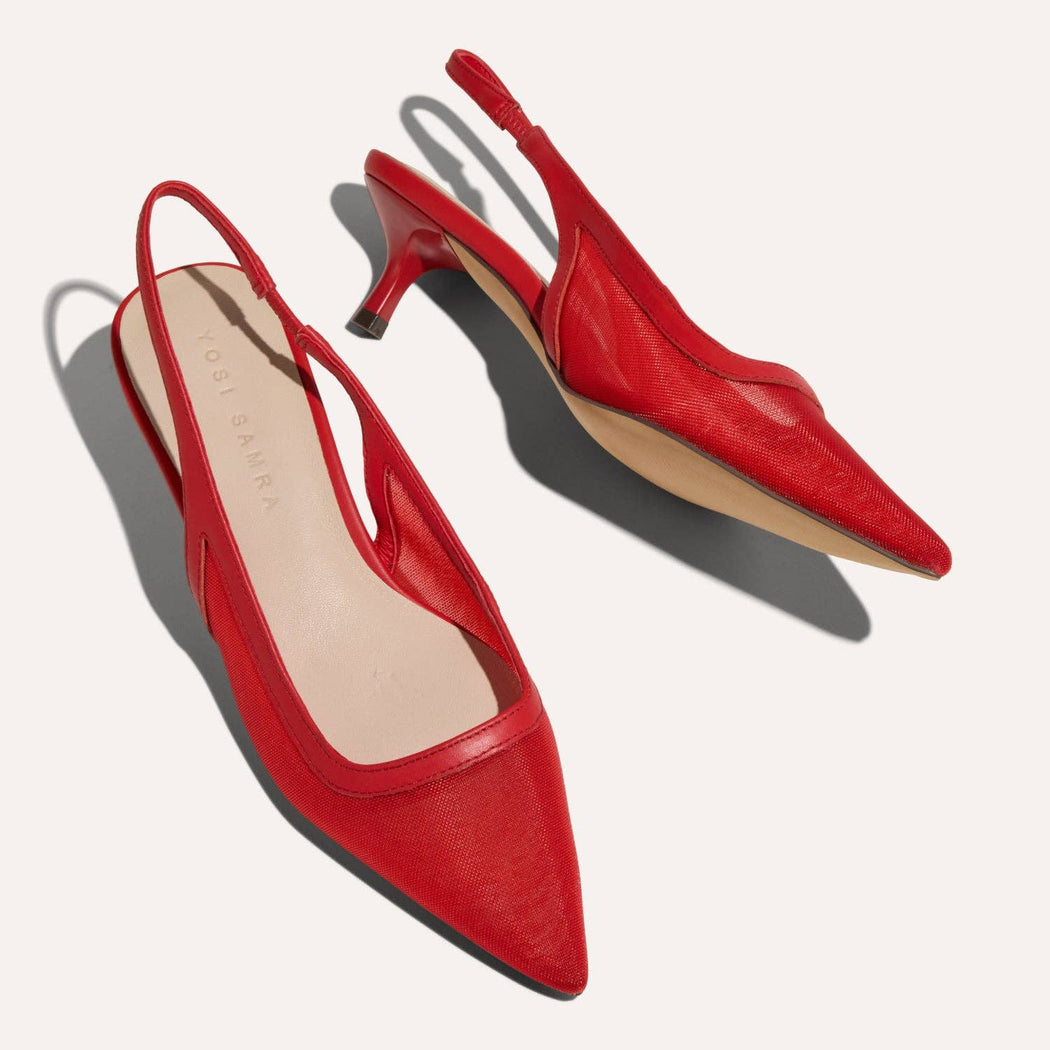 DELILAH IN RED MESH | RED