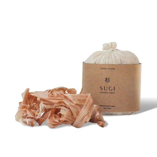 Sugi Japanese Cedar Bath Flakes