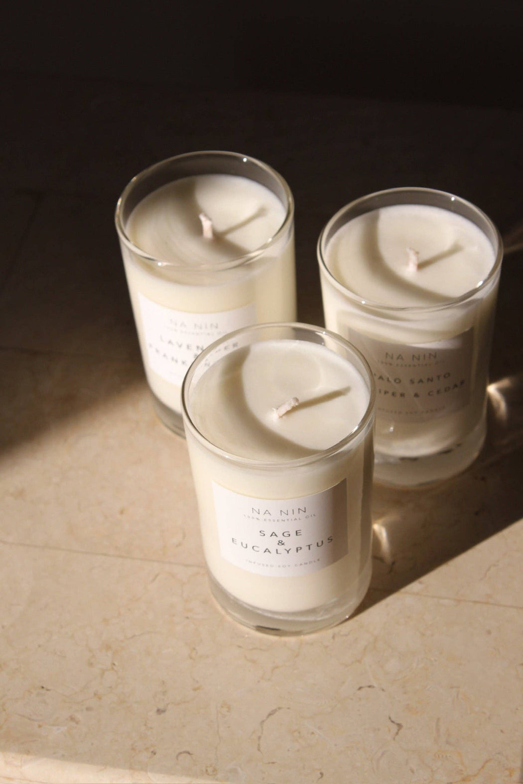 Sage & Eucalyptus Essential Oil 5oz Soy Candle