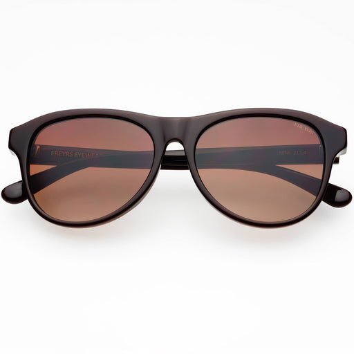 Remi Acetate Unisex Sunglasses : Chocolate Brown