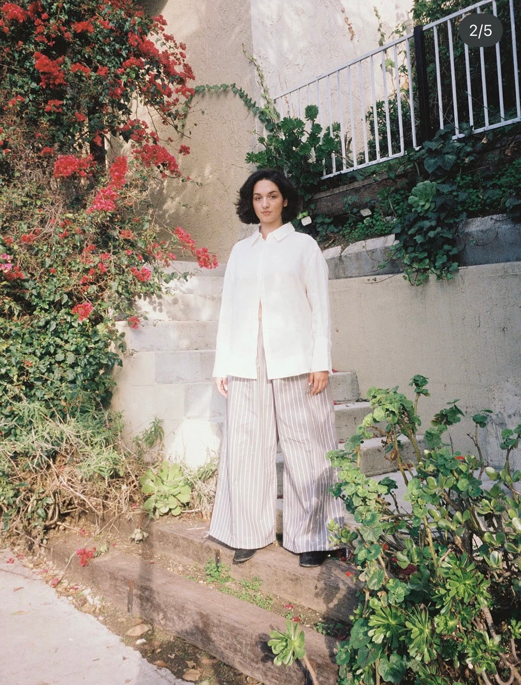 SIGNATURE LINEN SHIRT | WHITE