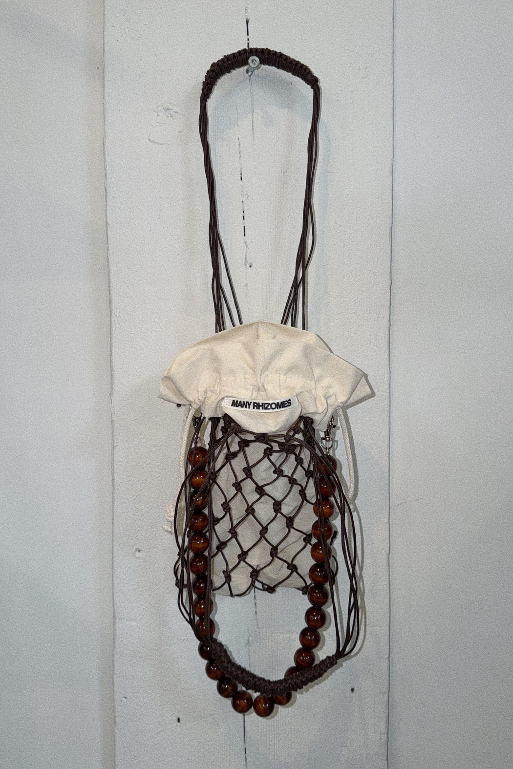 Waxed Market Net | Brown