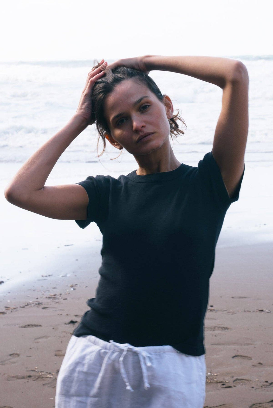 Vintage Slub Tee | Black