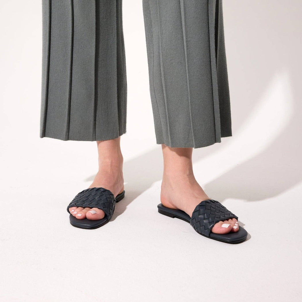 Nathalie Navy Sandal | Navy