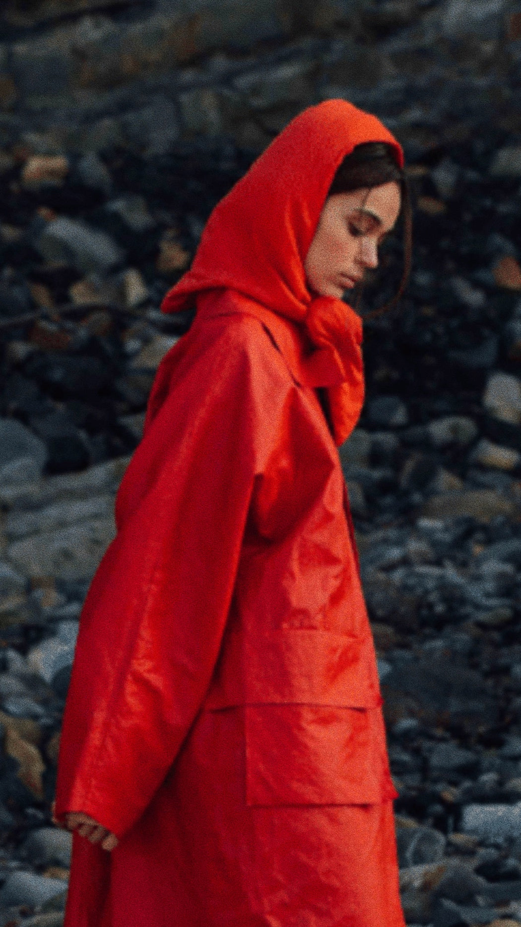Short Raincoat | Cayenne