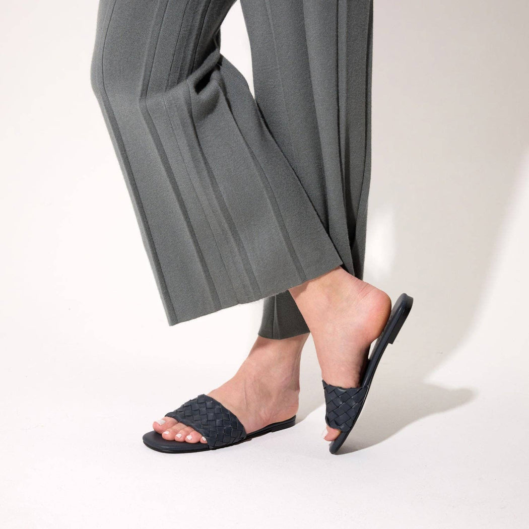 Nathalie Navy Sandal | Navy