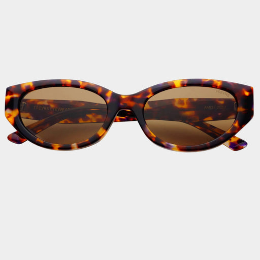 Ameli Acetate Cat-Eye Sunglasses  : Tortoise