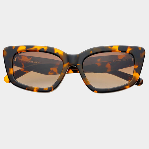 Beatrix Acetate Womens Cat Eye Sunglasses : Tortoise