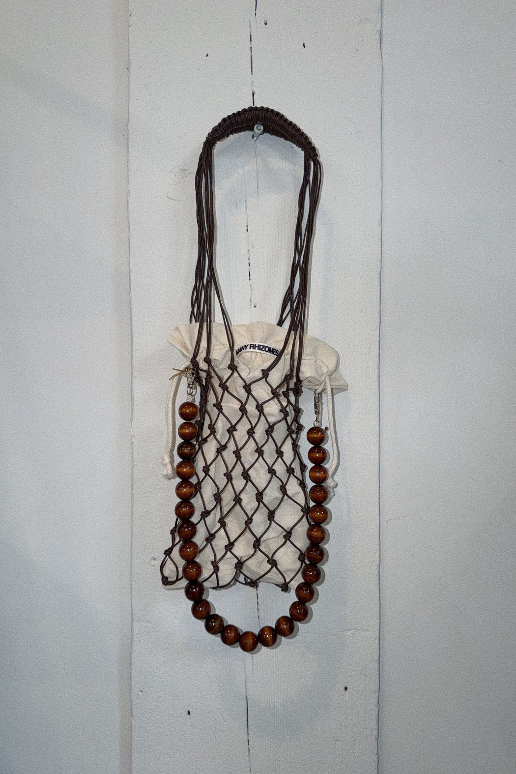 Waxed Market Net | Brown
