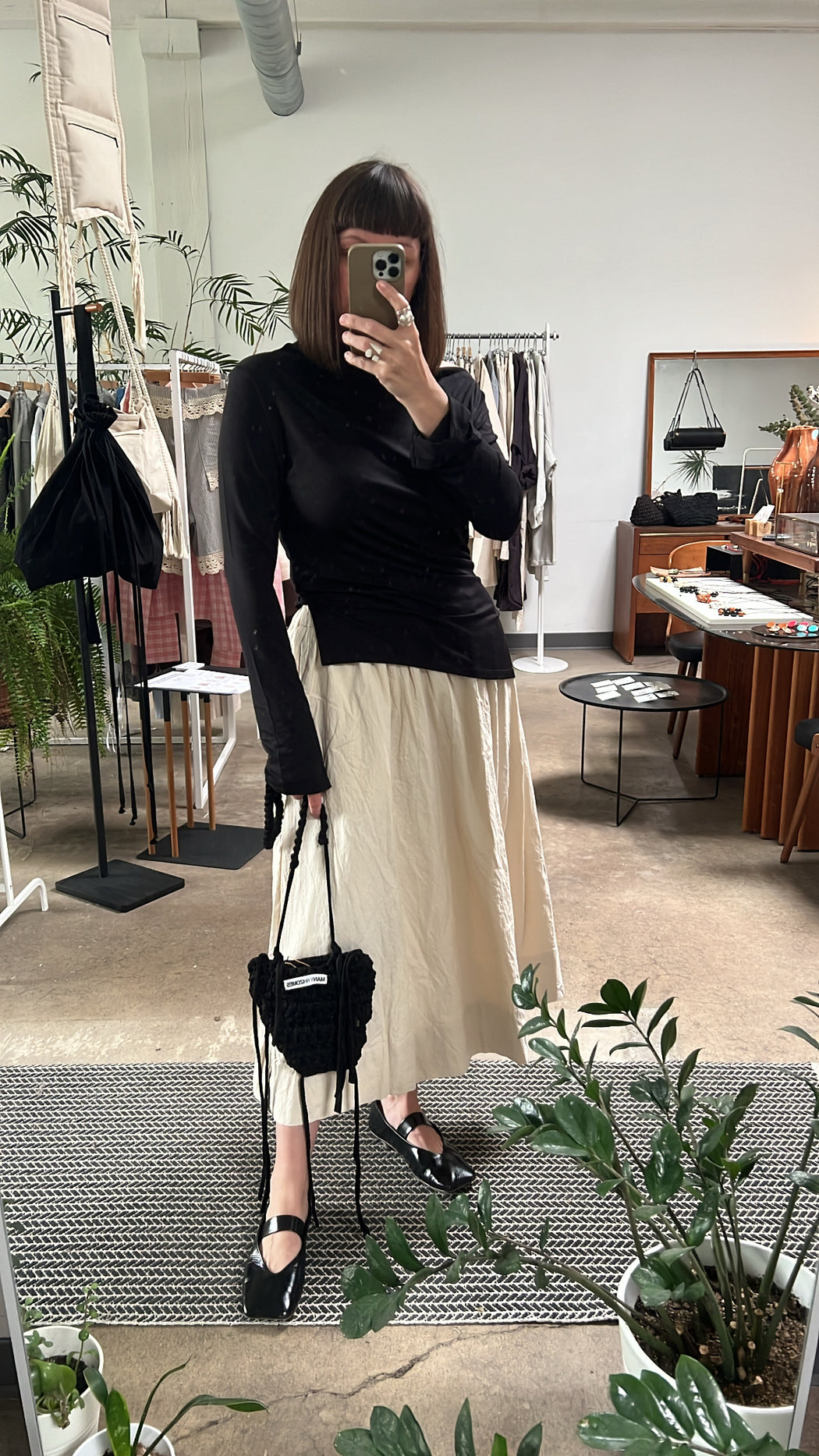 TRAPEZE BAG MINI | Black