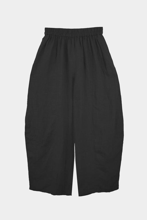 BASIC LINEN TROUSER | BLACK