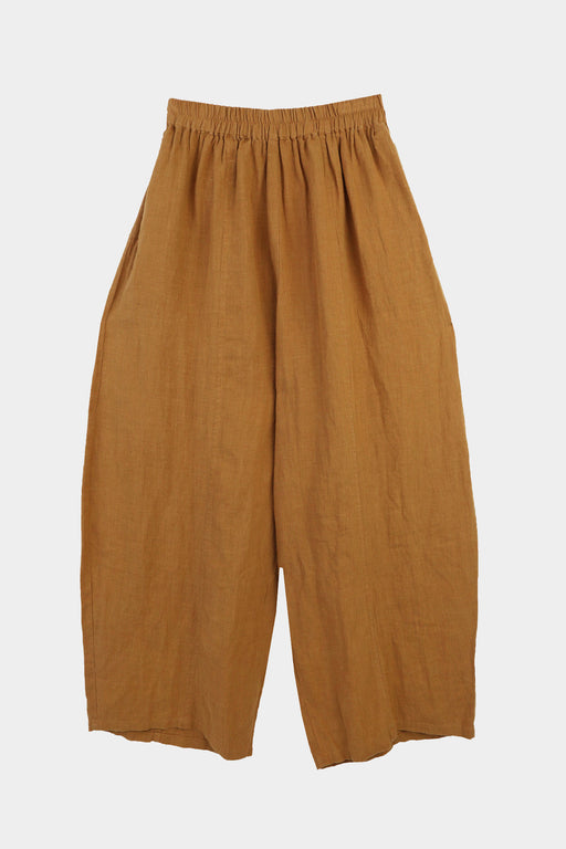 BASIC LINEN TROUSER | TURMERIC