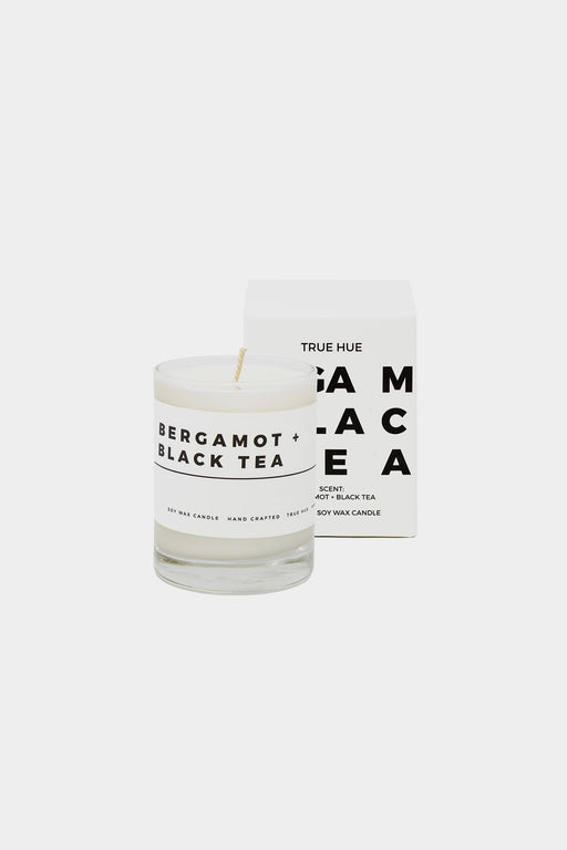 True Hue | Bergamot + Black Tea Mini Candle | Hazel & Rose | Minneapolis