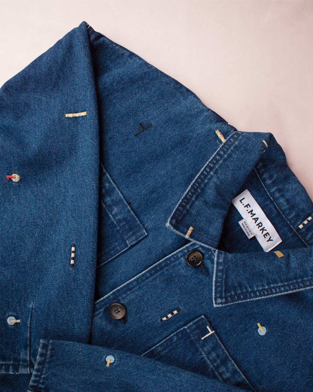 CARSON CHORE COAT | PUZZLE EMBROIDERY