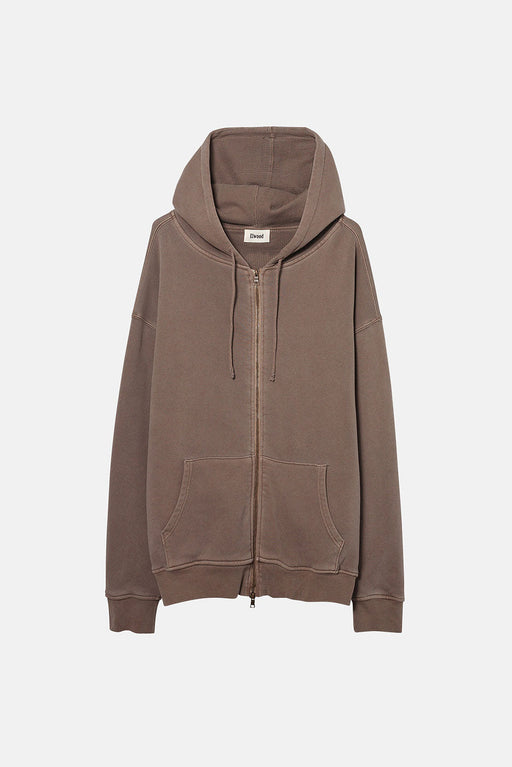 Core Zip Hoodie | Vintage Brown