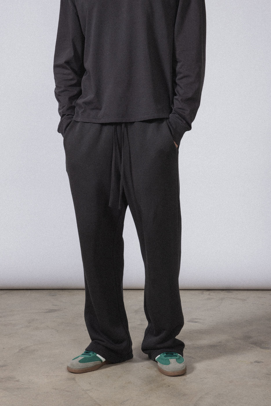 Core Straight Leg Sweatpants | Vintage Black