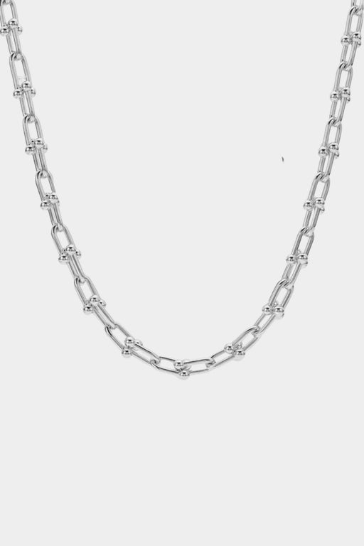 The Chainlink Necklace | Silver