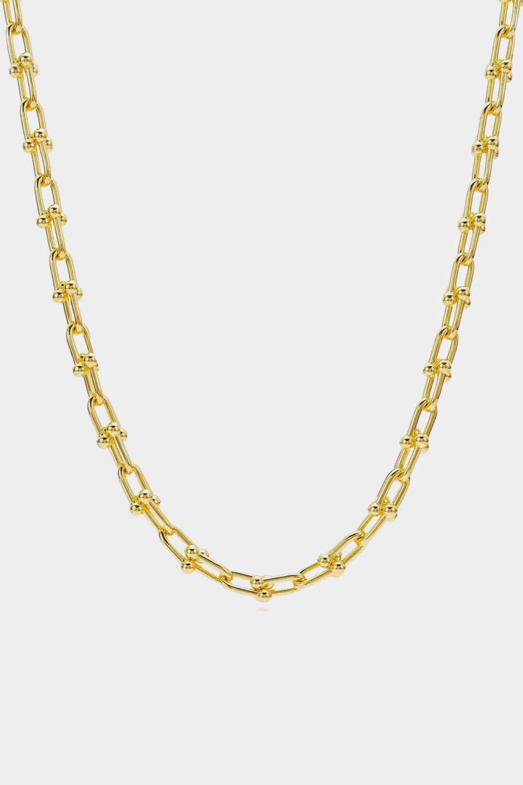 The Chainlink Necklace | Gold