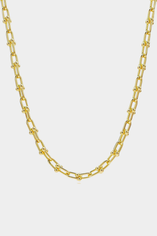 The Chainlink Necklace | Gold