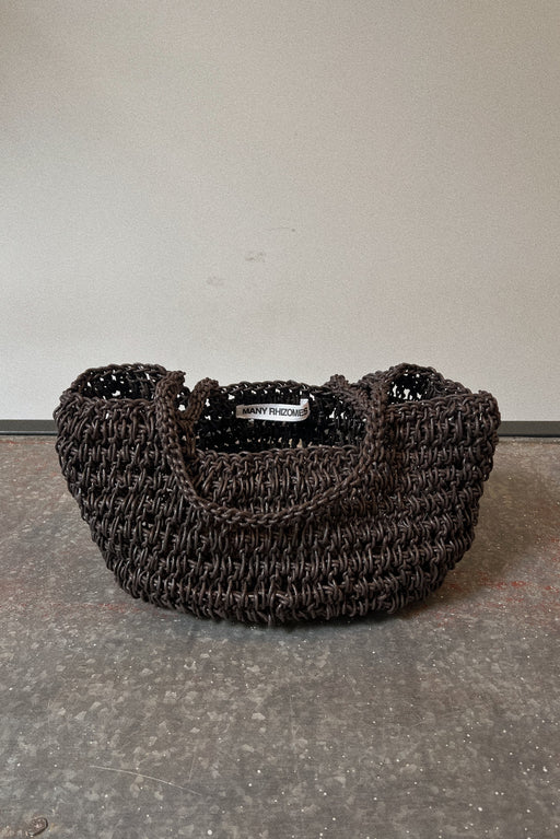 WAXED CITY BASKET | BROWN