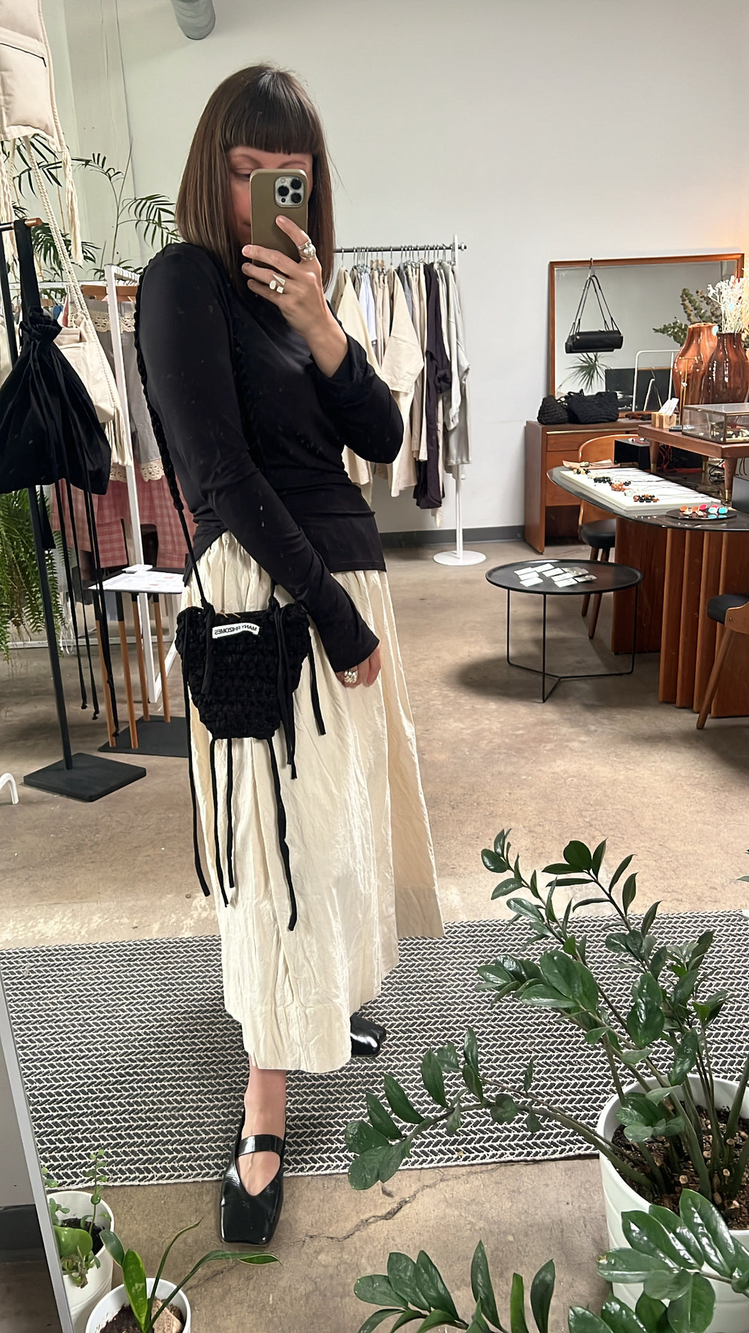 TRAPEZE BAG MINI | Black