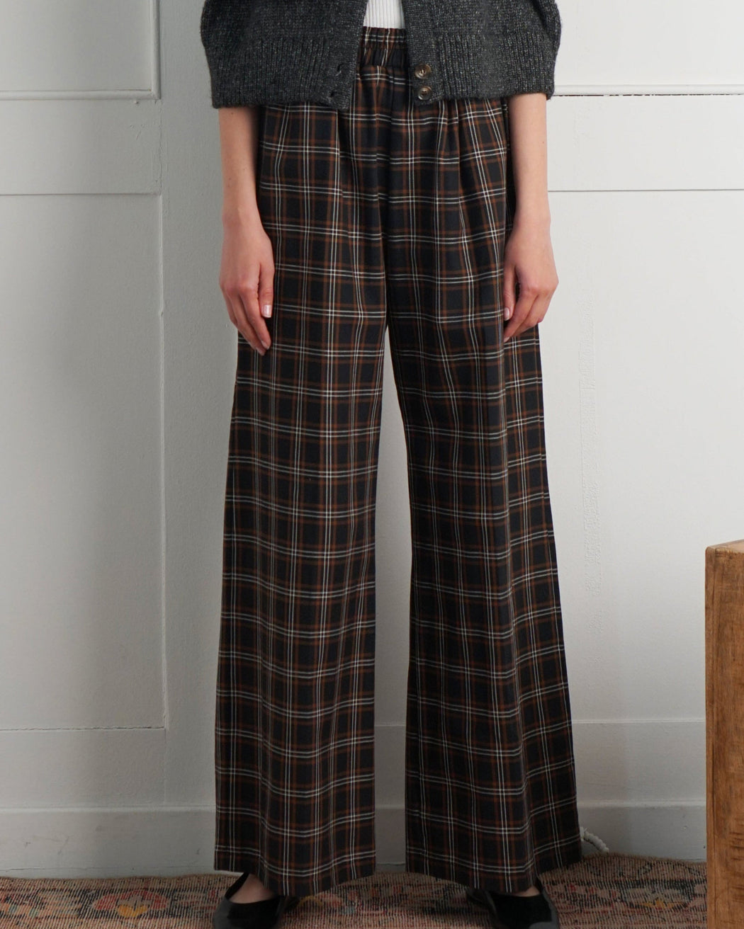 PLAID SUNDAY PANT