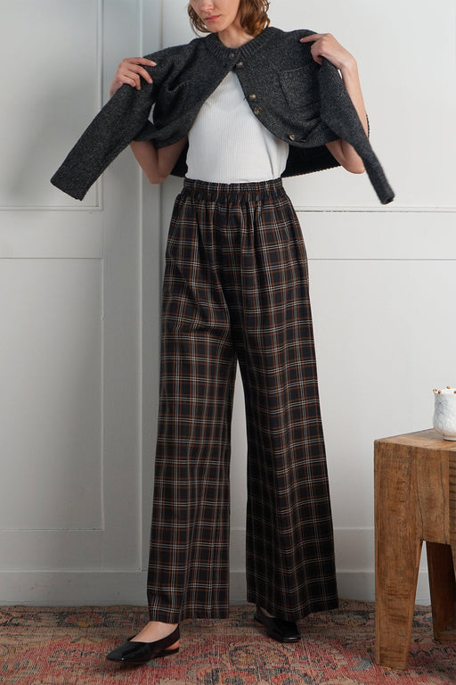 PLAID SUNDAY PANT