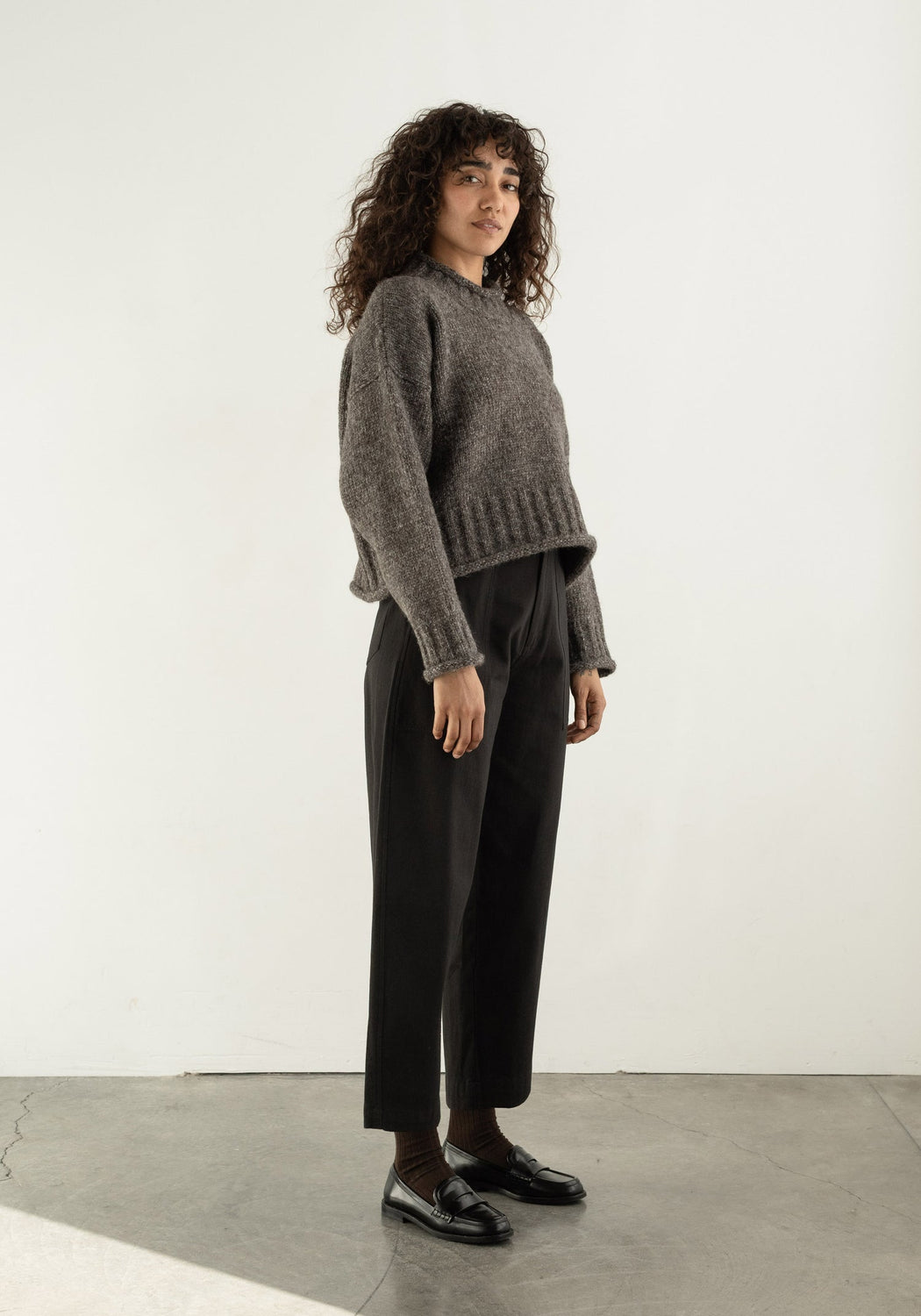 Roll Turtleneck | Charcoal