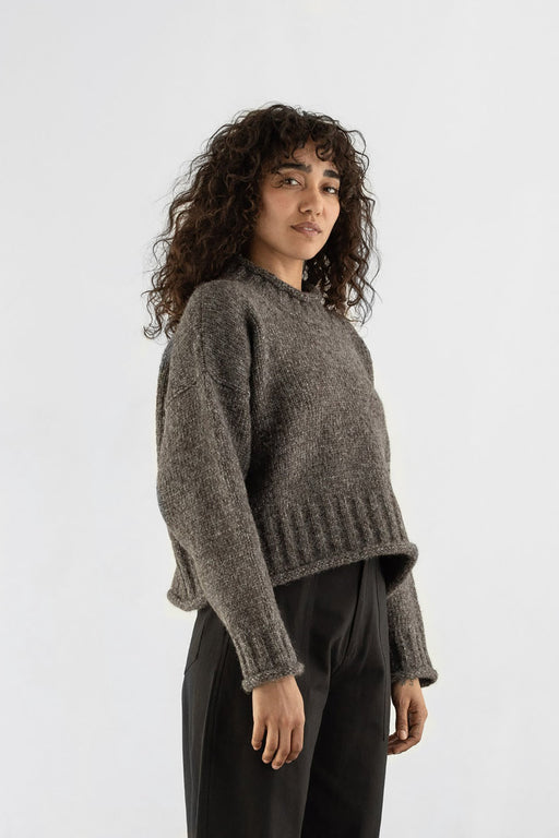 Roll Turtleneck | Charcoal