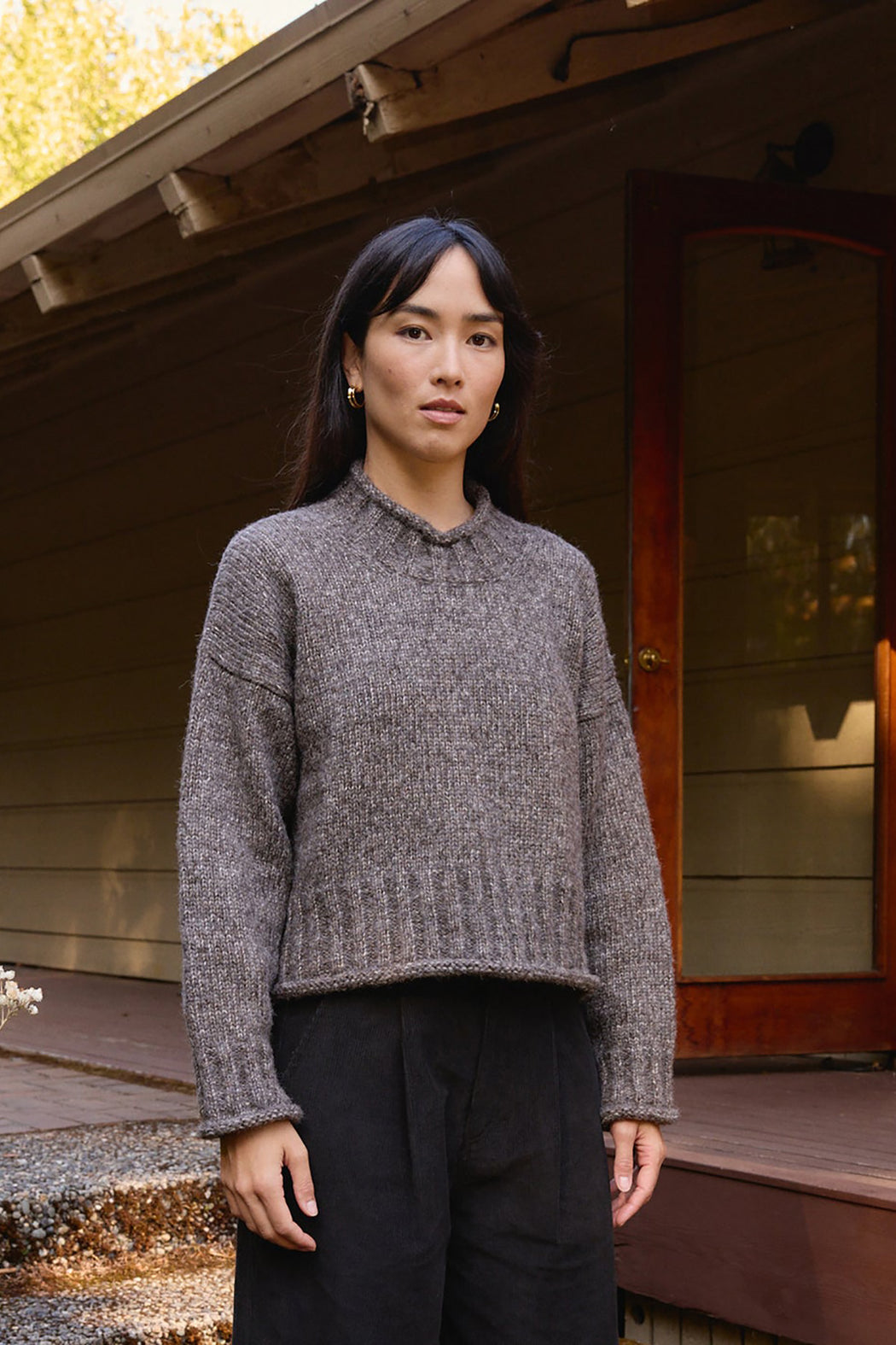 Roll Turtleneck | Charcoal