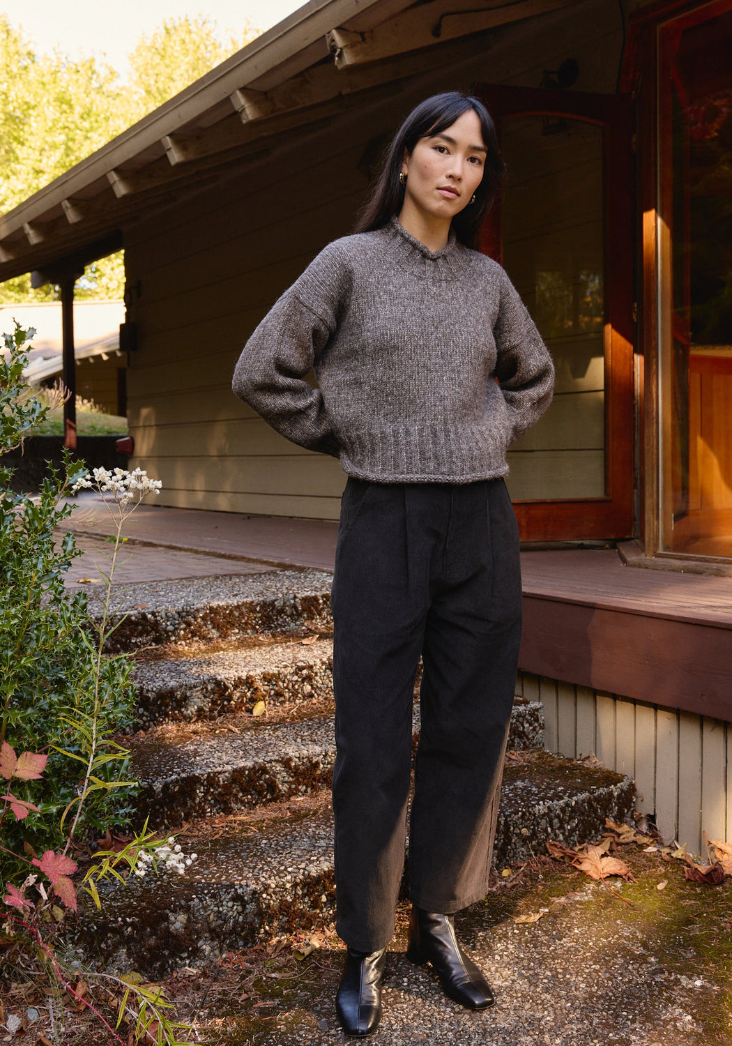 Roll Turtleneck | Charcoal