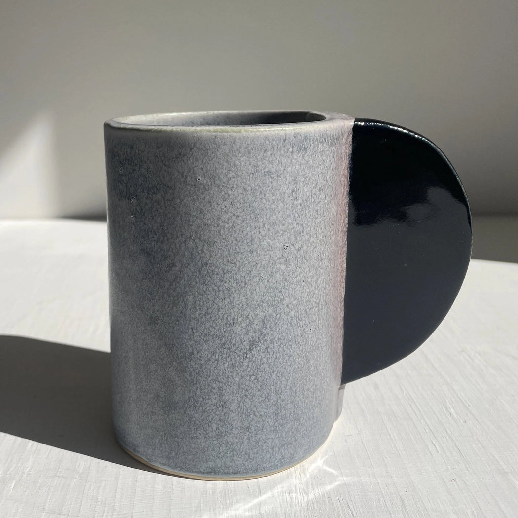 Moon Taza Stoneware Mug | Gray