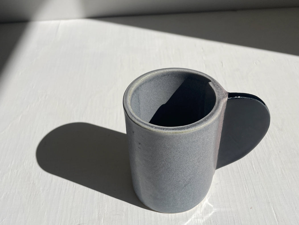 Moon Taza Stoneware Mug | Gray