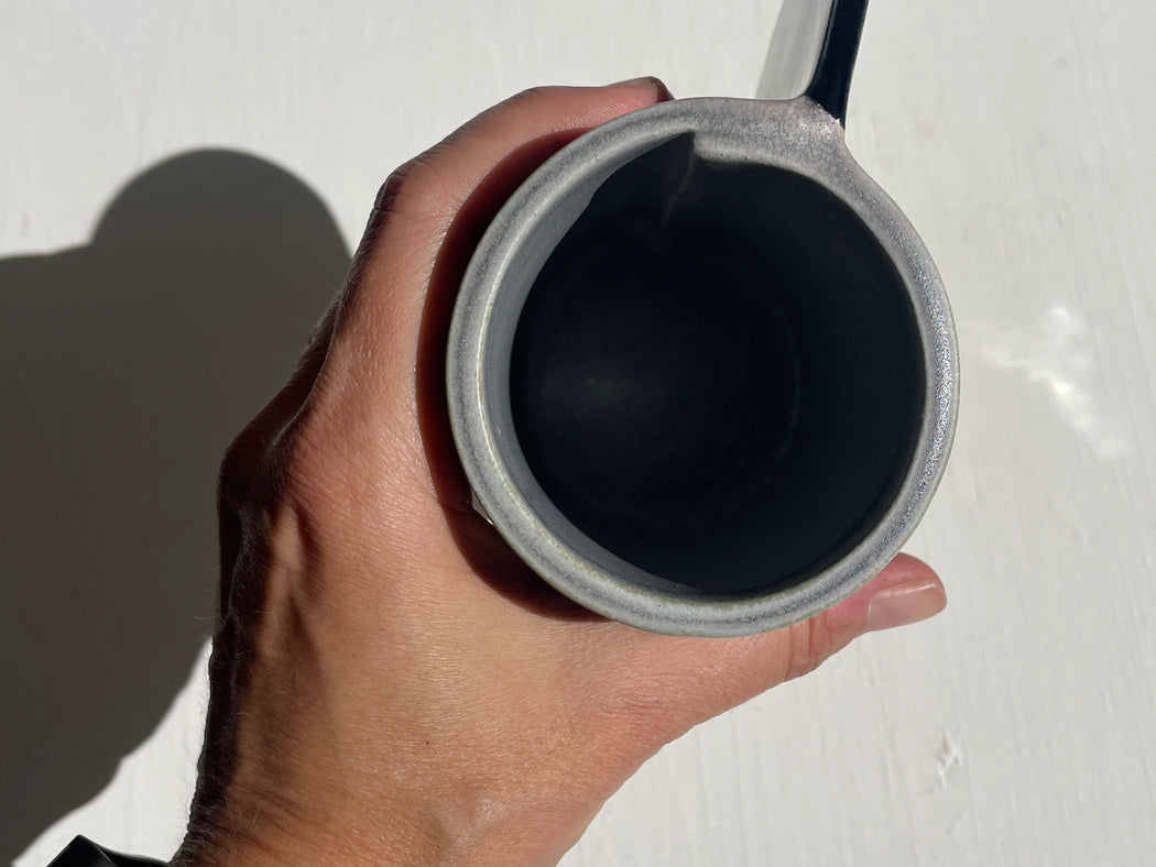 Moon Taza Stoneware Mug | Gray