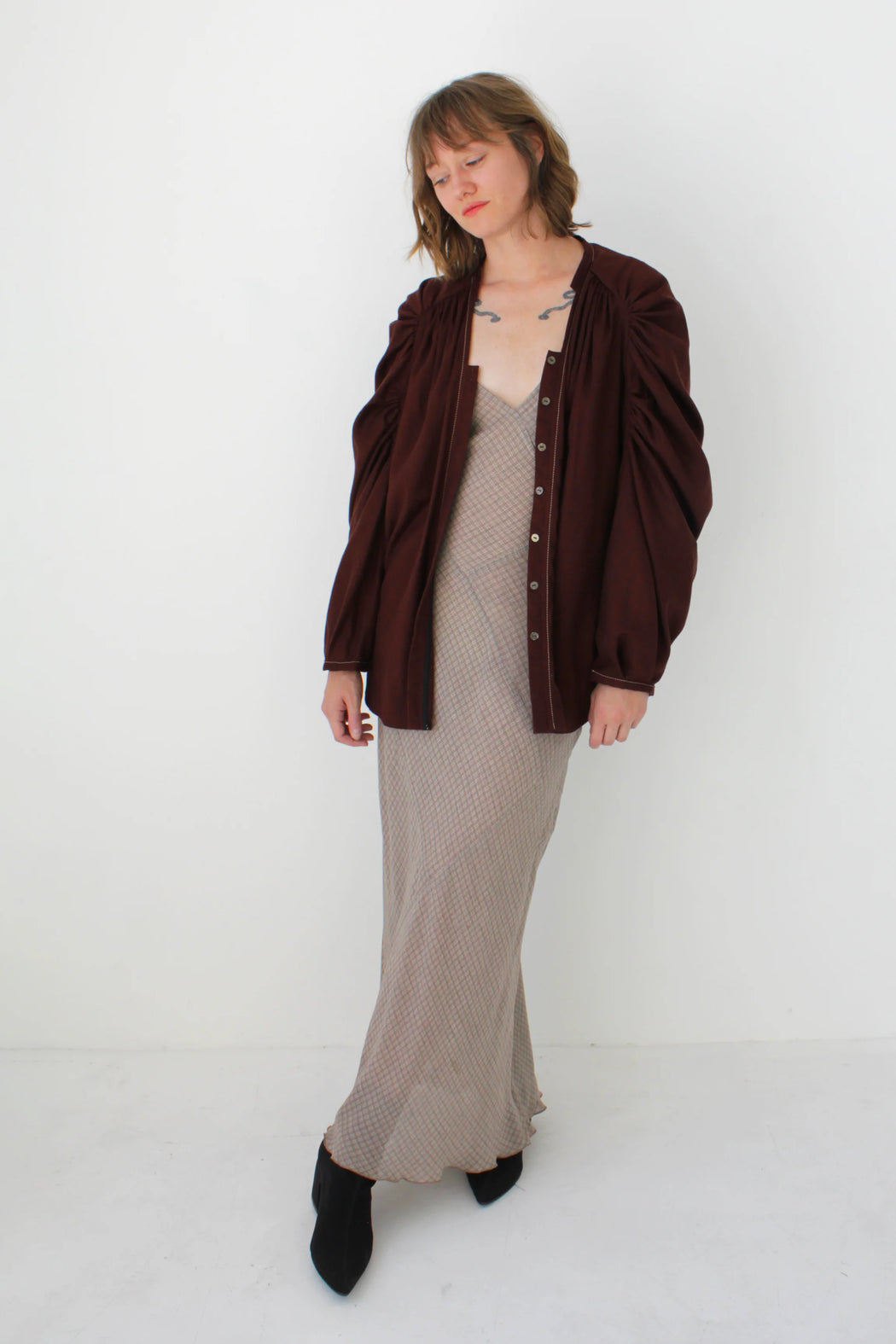 Shell Sleeve Button Up Shirt | Softest Flannel