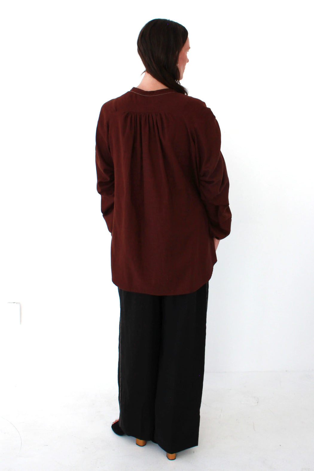 Shell Sleeve Button Up Shirt | Softest Flannel