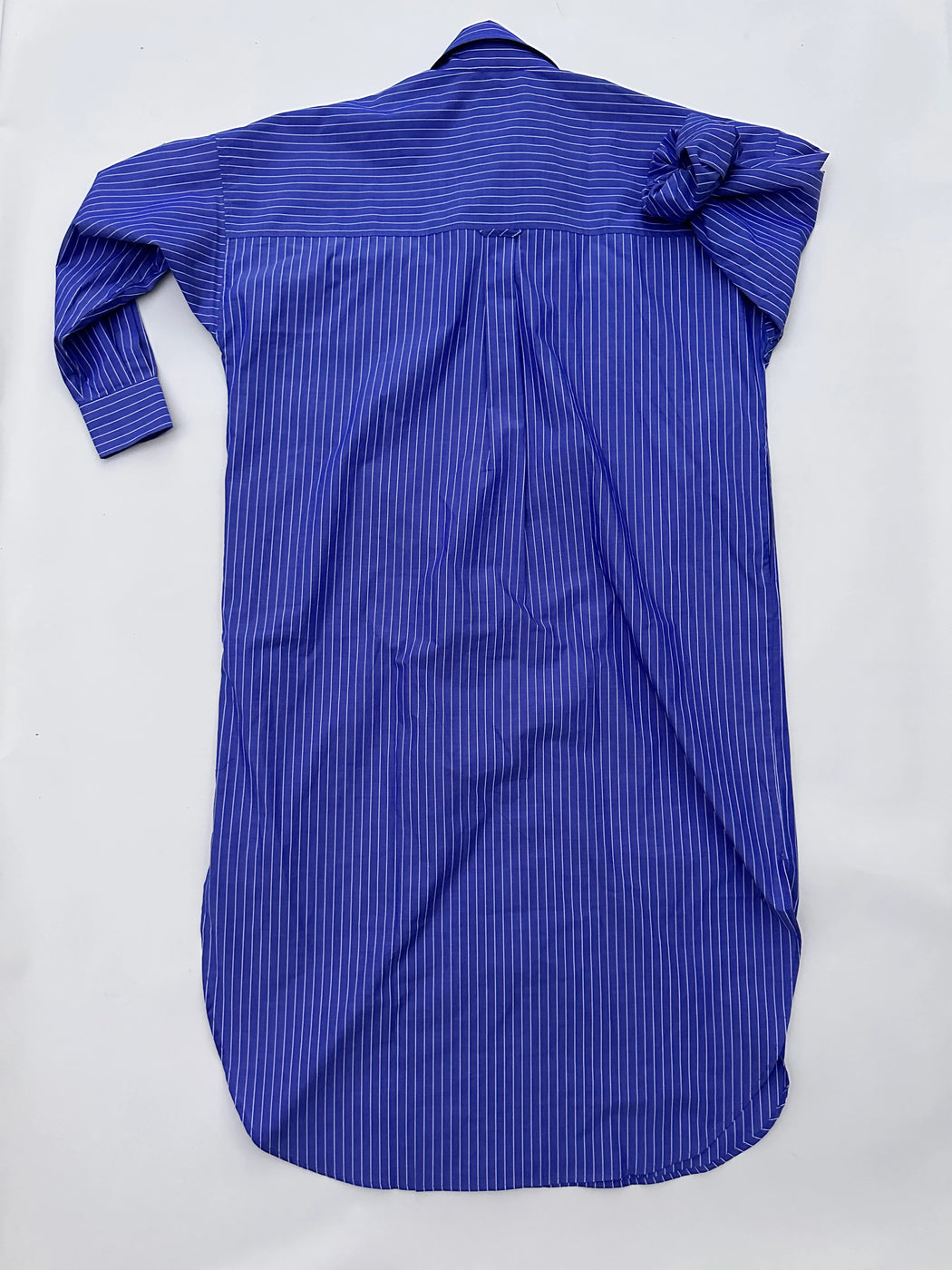 MAMENE | Phoebe Shirt Dress | Royal Stripe | Plus Size | Minneapolis | Minnesota