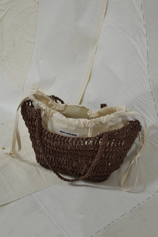 Many Rhizomes | WAXED CITY BASKET | BROWN | Hazel & Rose | Minneapolis