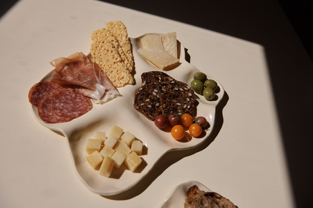 Large Girl Dinner Ceramic Cheese & Charcuterie Platter