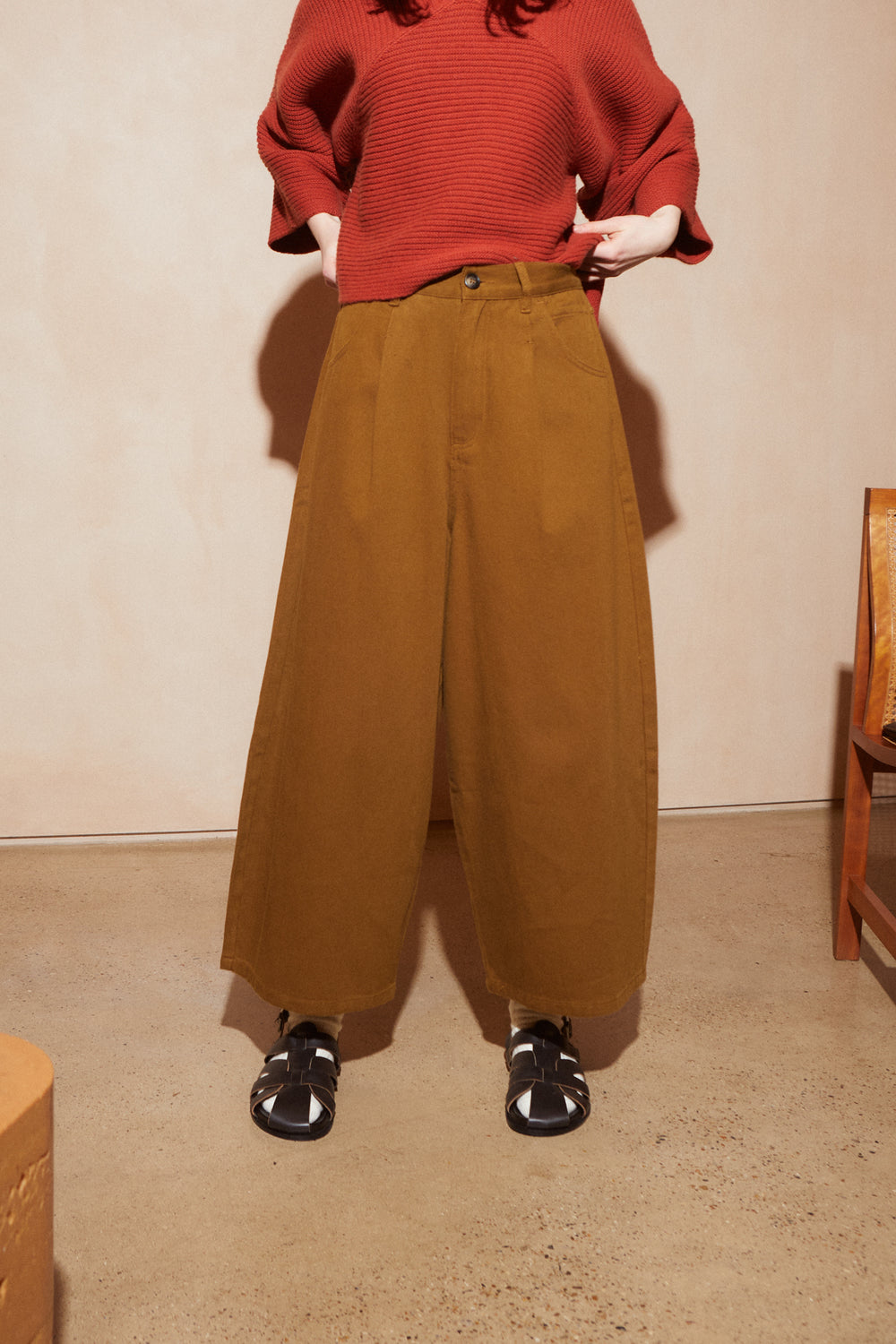 L. F. MARKEY | MASON TROUSER | TOBACCO | HAZEL & ROSE | MINNEAPOLIS